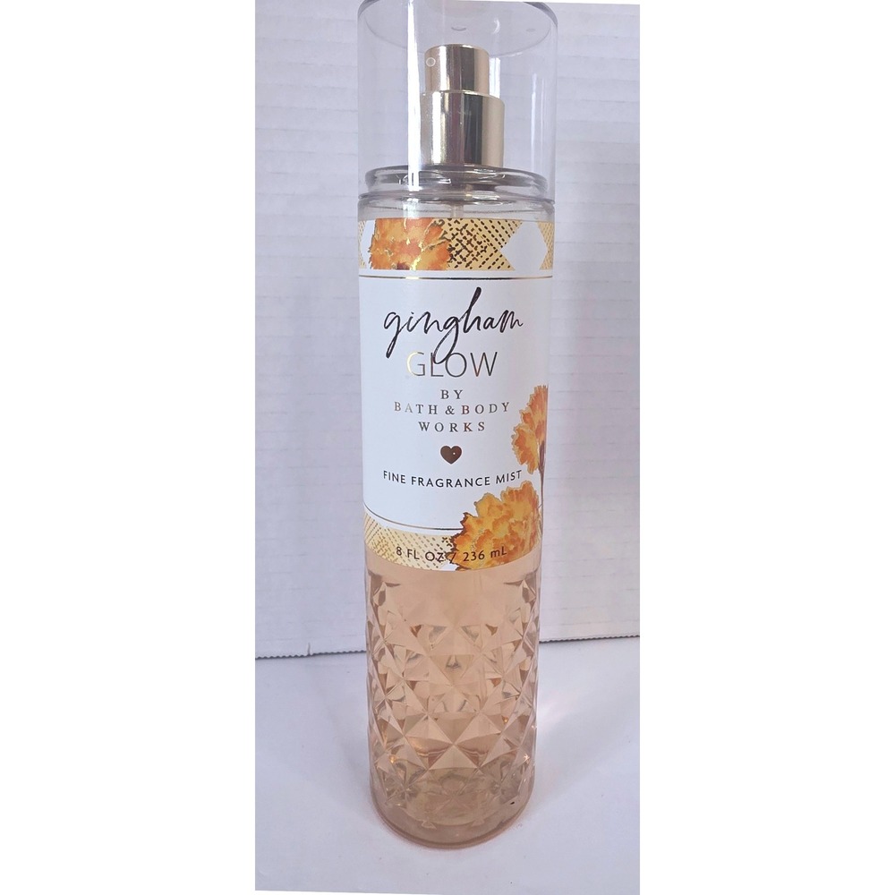 Bath & Body Works Gingham Glow Fine Fragrance Mist 8 fl oz Body Spray Floral